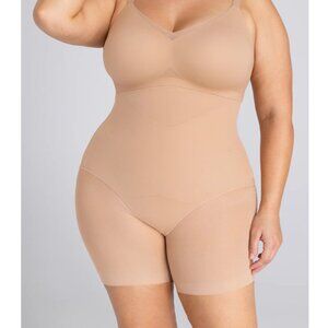 HoneyLove SuperPower Short Shapewear 3X SAND NUDE NWT